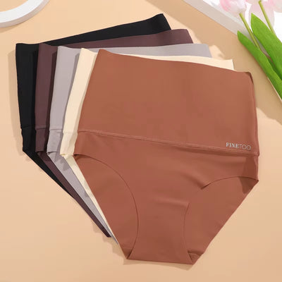 Women Sexy Seamless Shapewear Bodysuit Ice Silk Breathable Tummy Control Butt Lifter Briefs Female Slimming Underwear Finetoo